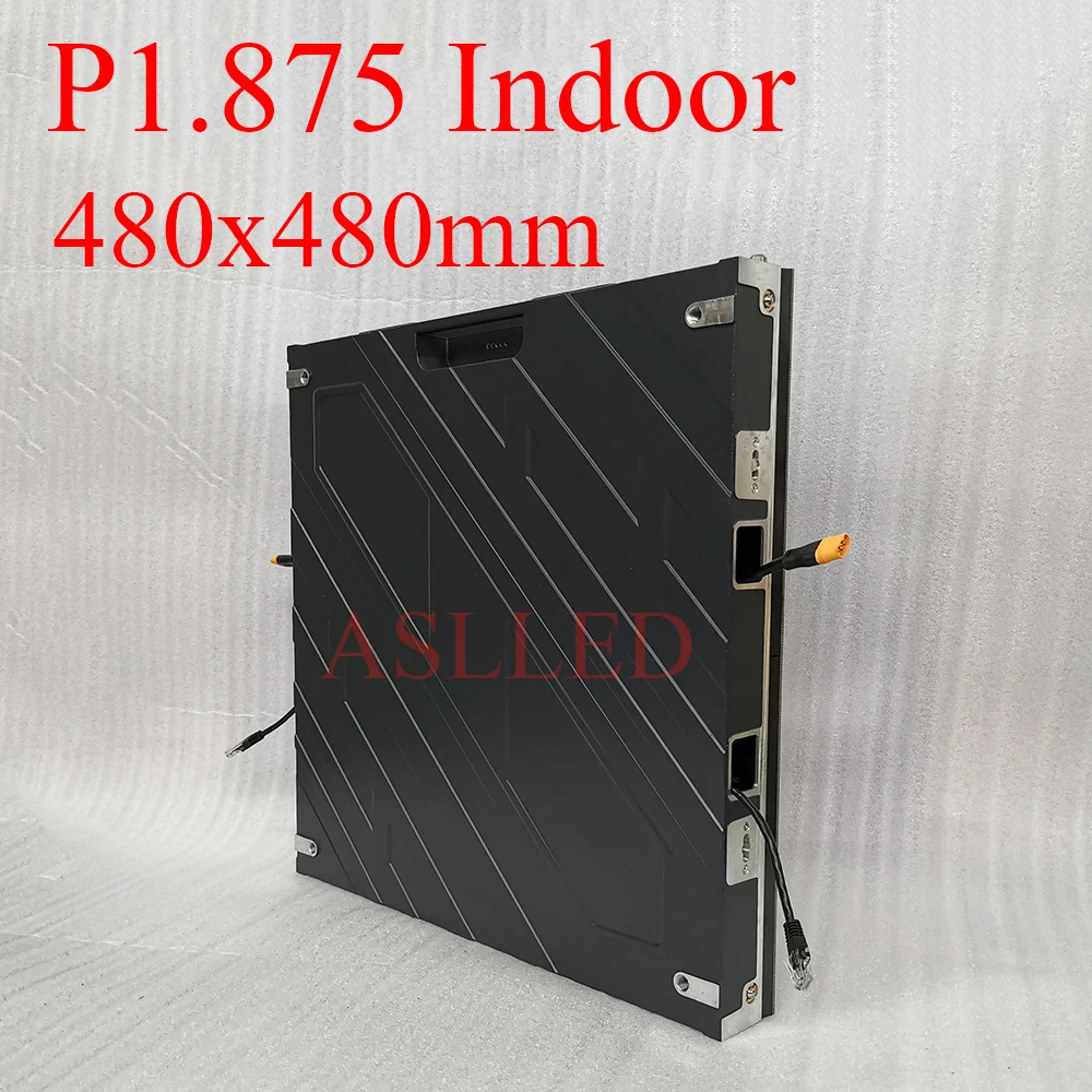 Beste Indoor Led Matrix Panel 480X480Mm P1.875 Hd Led Video Muur 256X256 Pixels Voor Onderhoud Led Scherm Fabriek