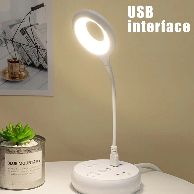 

Dopship Table Lamp Leds USB Charging Touch Bendable Desk Lamp Eye Protection Learning Dormitory Multi-function Pen Holder