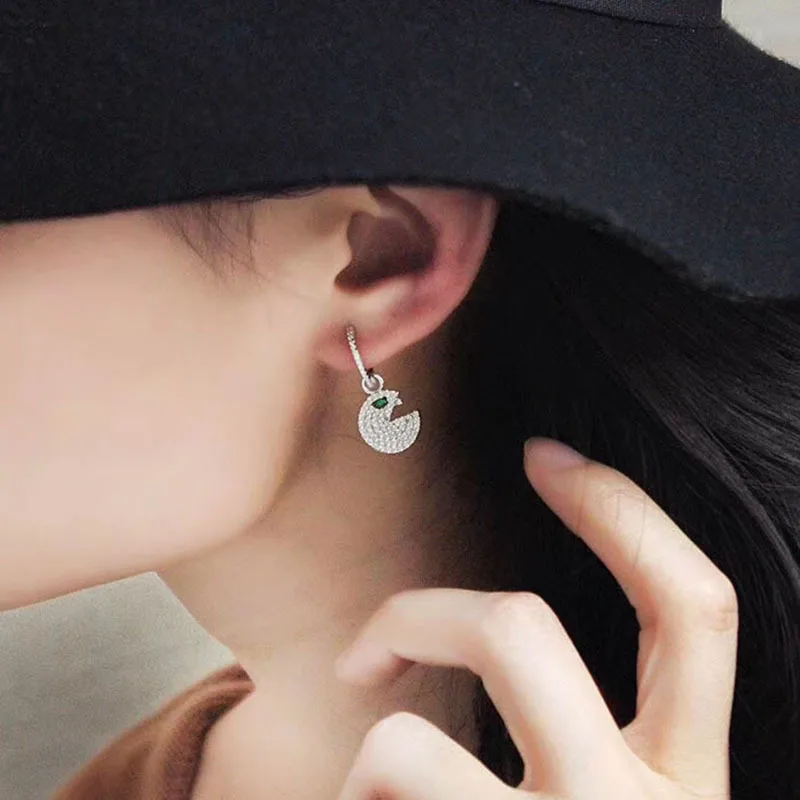 Серьги гвоздики с молнией в стиле ретро 2019|Серьги-подвески| |