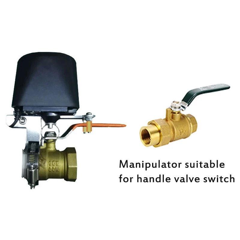 

Tuya Smart WiFi Water Valve Gas Valve Compatible With Alexa Google Home Shut Off Controller Work With Alexa Need Zigbee Gateway