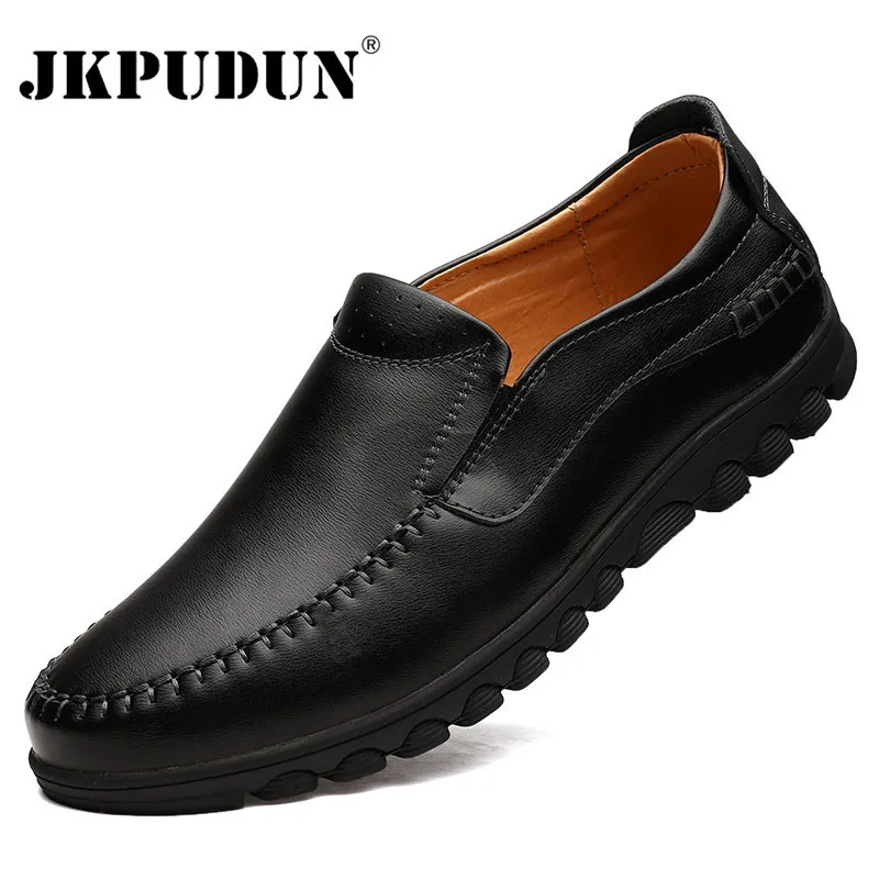 Handmade Genuine Leather Men Shoes Luxury Brand Italian Casual Mens Loafers Breathable Driving Slip on Business Moccasins | Обувь
