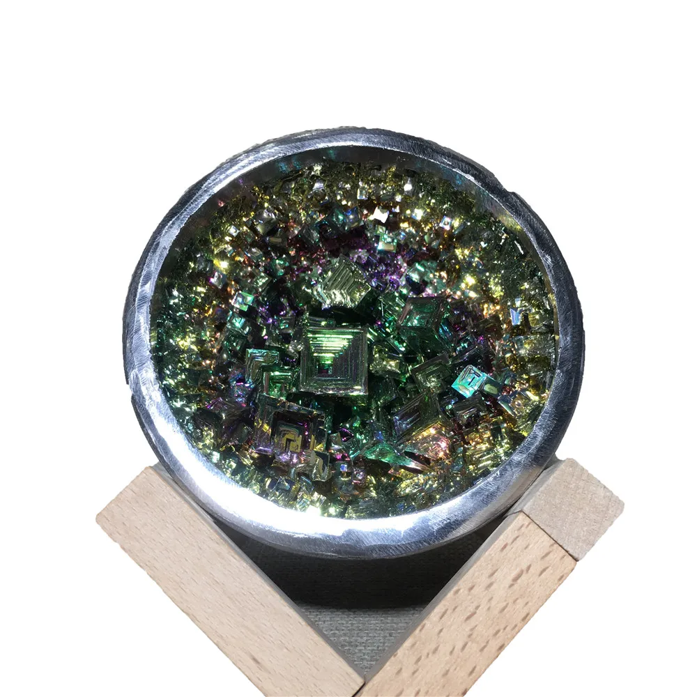 

Радуга висмут руда яйцо кварцевый кристалл Жеода минеральный образец Рейки Исцеление домашнее украшение Друза чаша