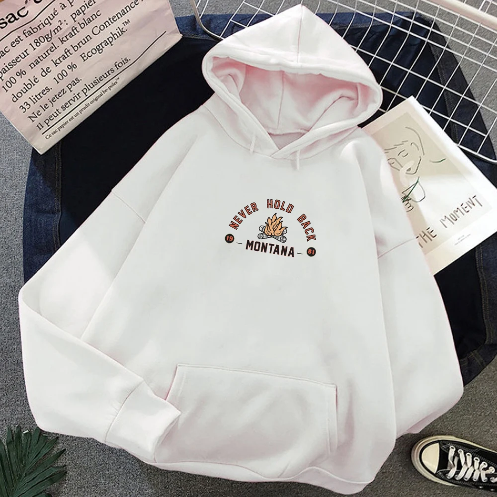 

European Retro Style English Alphabet Printing Korean Style Hoodies Women Harajuku Sweatshirt Warm Streetwear Torch Hoody Ladies