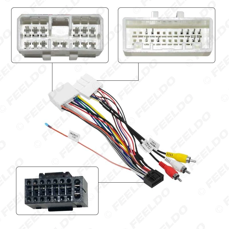 Автомобильный стерео аудио 16pin Android Кабель питания Адаптер для Subaru Forester CD/DVD плеер