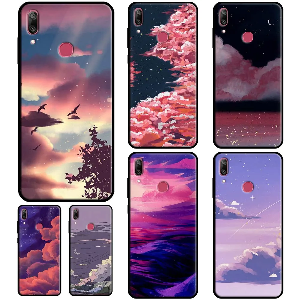 Чехол для Huawei Y5 Y3 Y6 Y7 2017 2018 Y9 Prime 2019 Nova 5T 2 3 i Y5P Y6P Y7A 2020 | Мобильные телефоны и