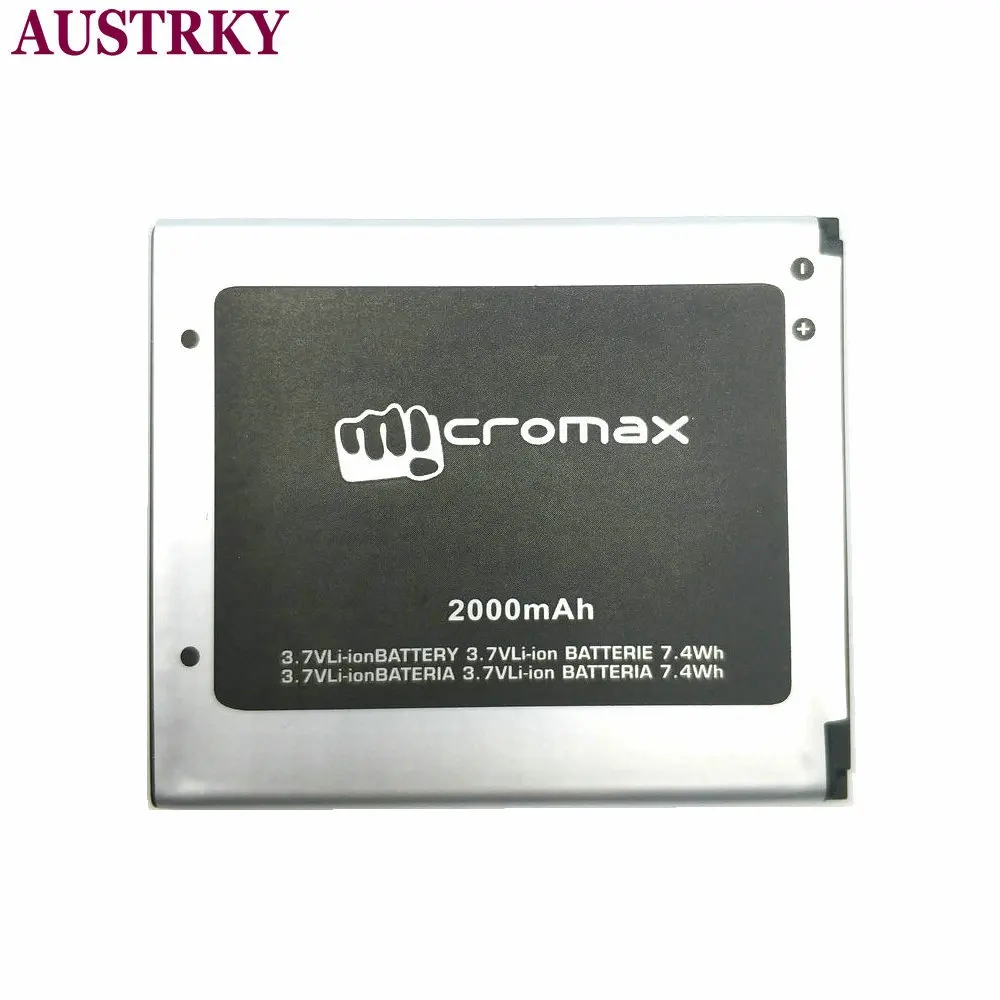 Новый оригинальный аккумулятор для мобильного телефона Micromax A92 A106 A114 A115 A116 A117 A210