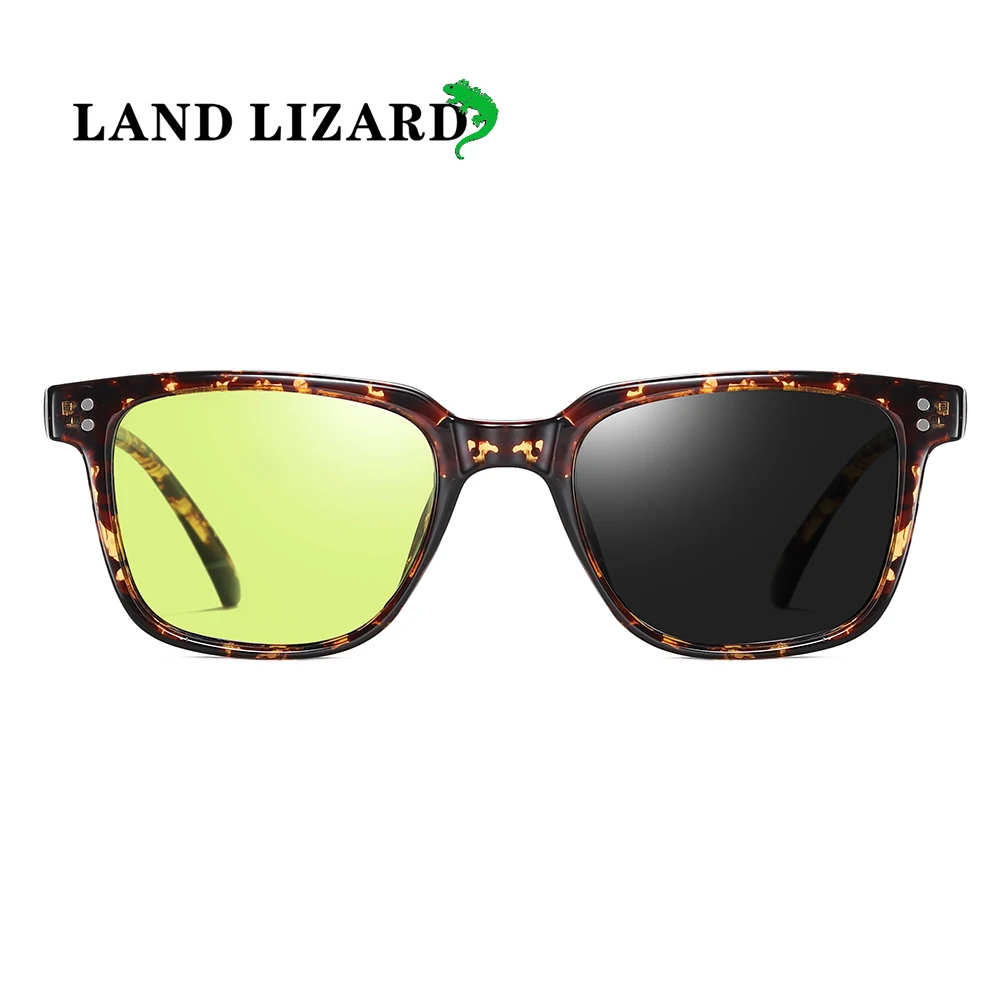 Очки солнцезащитные поляризационные для мужчин и женщин квадратные модные