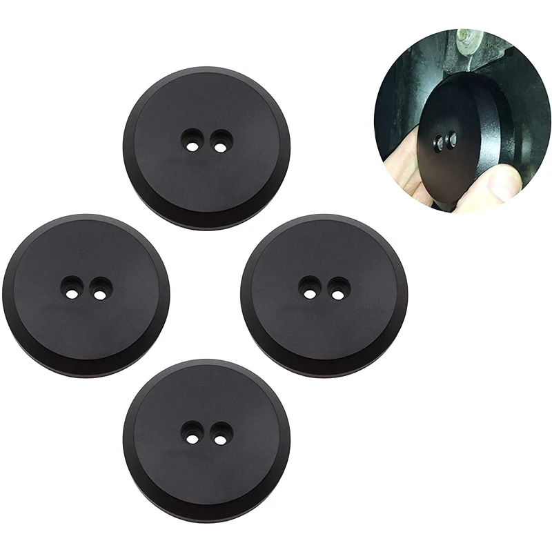 1 шт. переходник для подставки под домкрат заготовка анодированный черный