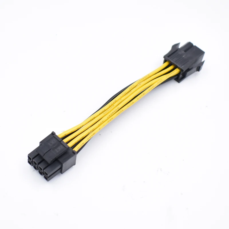 Компьютерная шина PCI E 6 Pin Женский к материнской плате Процессор 8(4 + 4)Pin 12v EPS/ПСВ