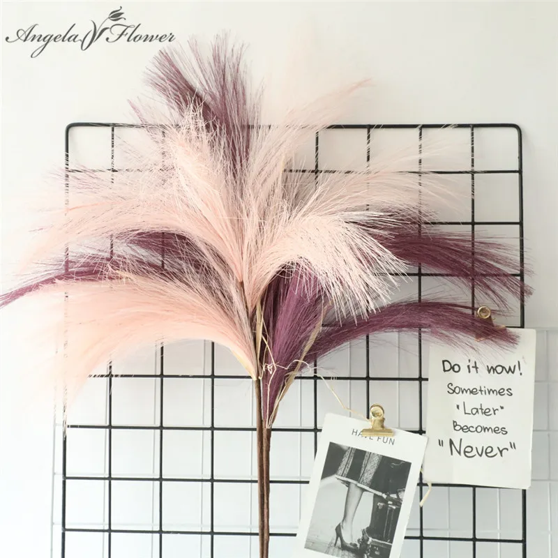 Инс искусственный цветок композиция сажа трава зеленые растения Свадебный