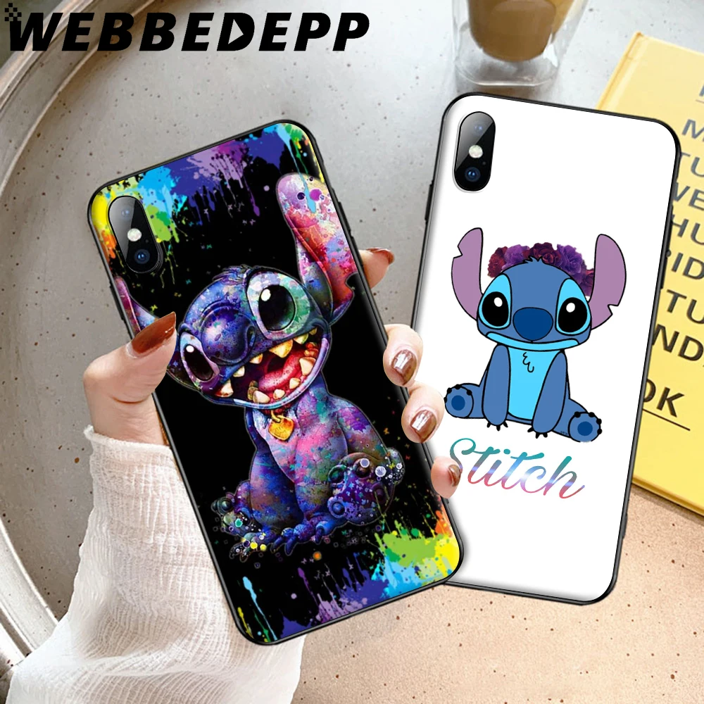 Милый мягкий чехол Ohana для iPhone 5 5S 6 6S 7 8 Plus X XS 11 Pro Чехол MAX XR |