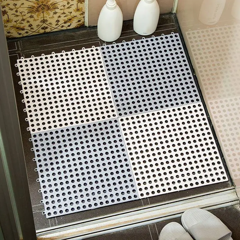 4 шт./лот Нескользящие коврики для ванной и душа Быстросохнущий Коврик пола в