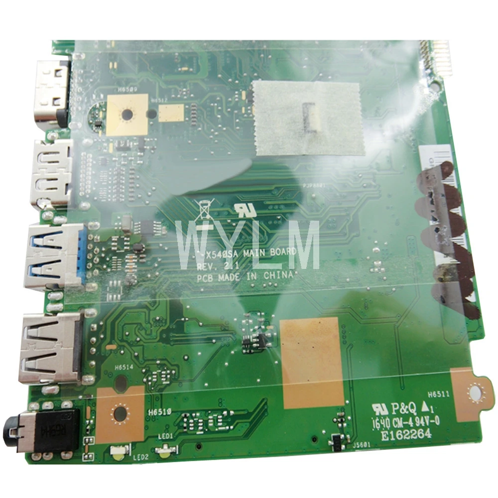 Процессор X540SA N3150 8 ГБ ОЗУ материнская плата REV 2 1 Для ASUS X540S F540S для ноутбука 90NB0B30