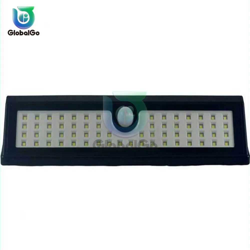 62 LED наружный Солнечный настенный светильник PIR датчик движения Солнечная лампа