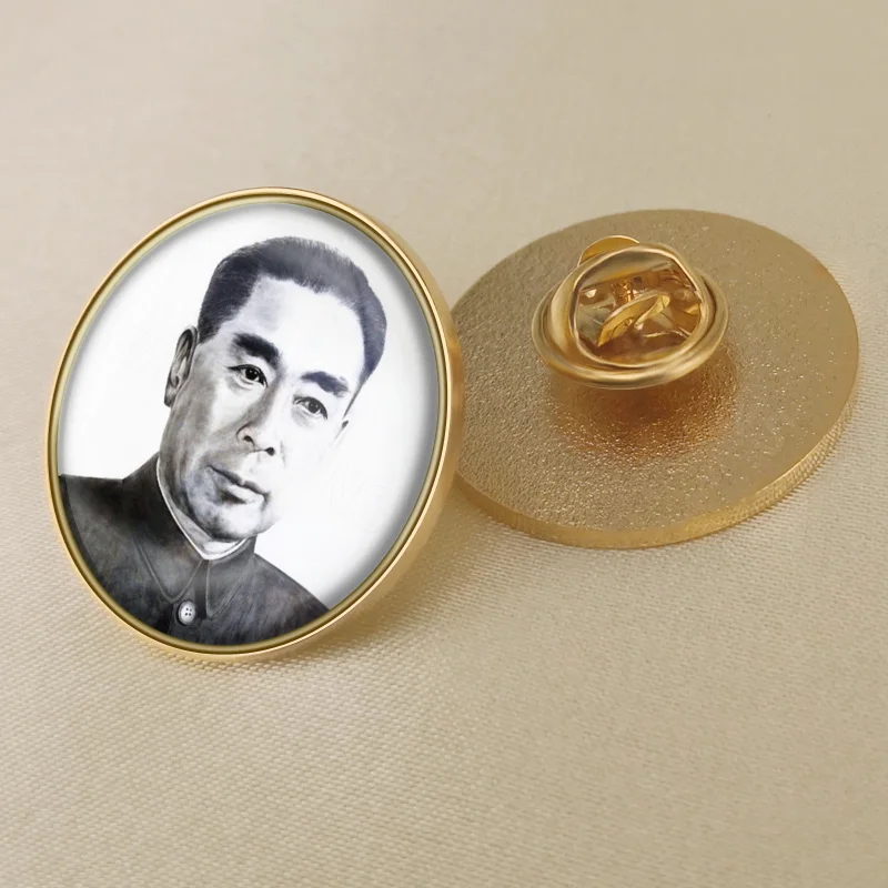 Китайские значки Great Man Sun Yat-sen/Мао Цзэдун/Чжоу Эньлай/Денг Сяопин/Чингисхан/Лу