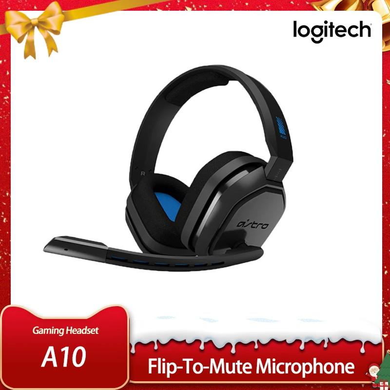 Оригинальная Проводная гарнитура Logitech Astro A10 наушники для киберспорта с