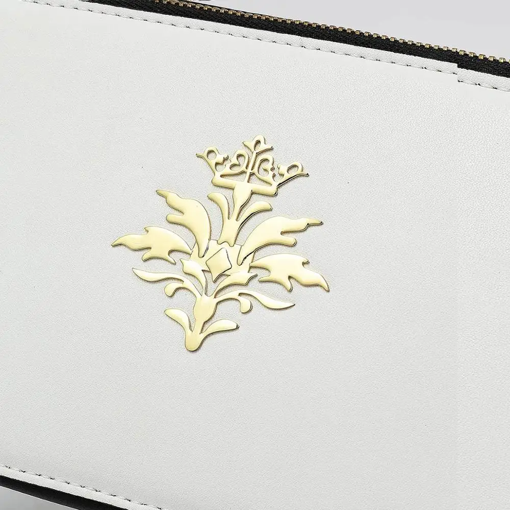 Женская сумка через плечо Meteor bird white маленькая мессенджер с откидным клапаном