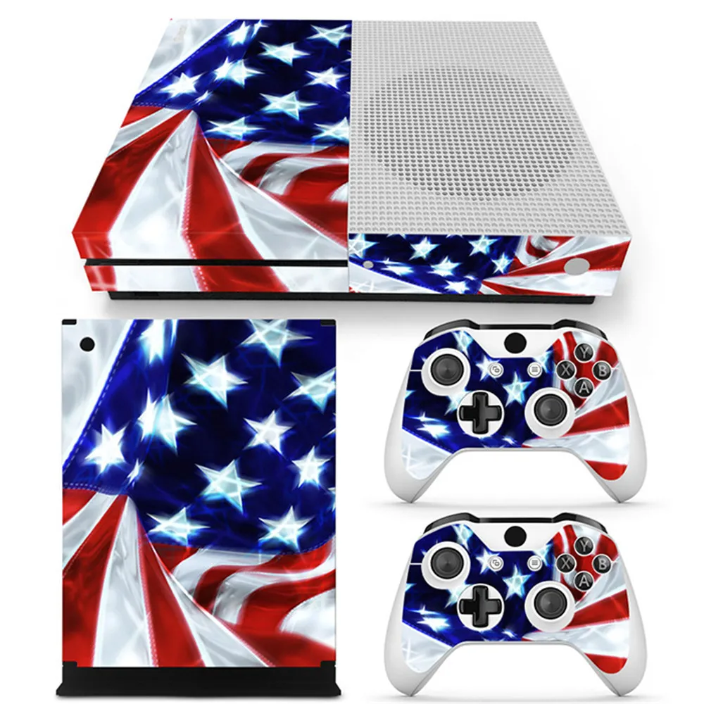 Черная Виниловая наклейка из углеродного волокна для консоли XBOX One S|stickers for|stickers