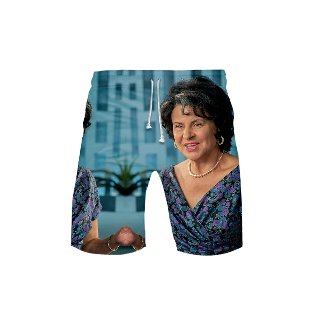 

Fashion Mrs. America Season 1 Streetwear Summer Shorts Popular American Drama Accessories Men's Beach Pants Cool Harajuku 3D Men