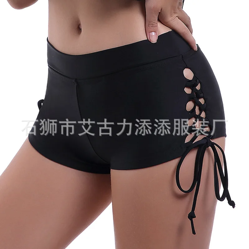 

Boxer Bandage Cloth Swimming Trunks Womens Europe America Summer Trunks Sexy Hot Selling Womens Swimming Trunks /30