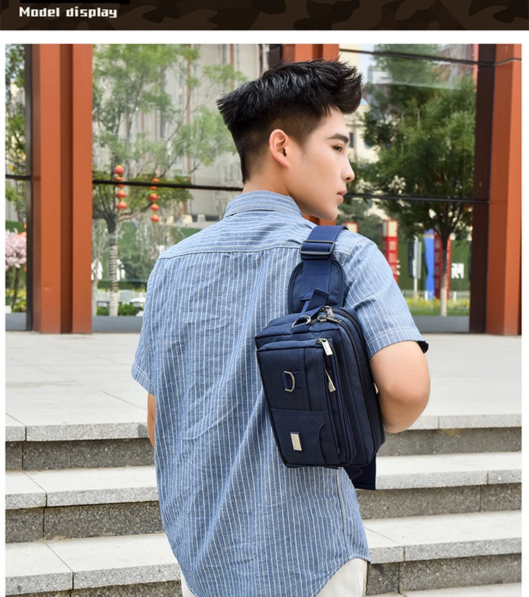 Новое поступление холщовые Мужские поясные сумки высокого качества сумки-мессенджеры многофункциональные мужские s поясные сумки повседневные мужские дорожные сумки ремень кошелек