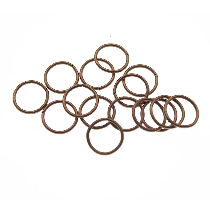 Соединительные кольца для бижутерии сделай сам серебристые разрезные