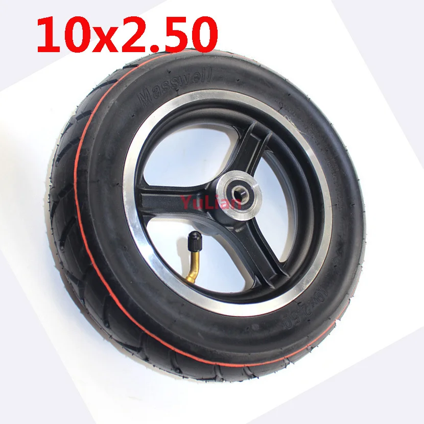 Шина 10x2 50 и колесо из алюминиевого сплава подходят для электрического скутера
