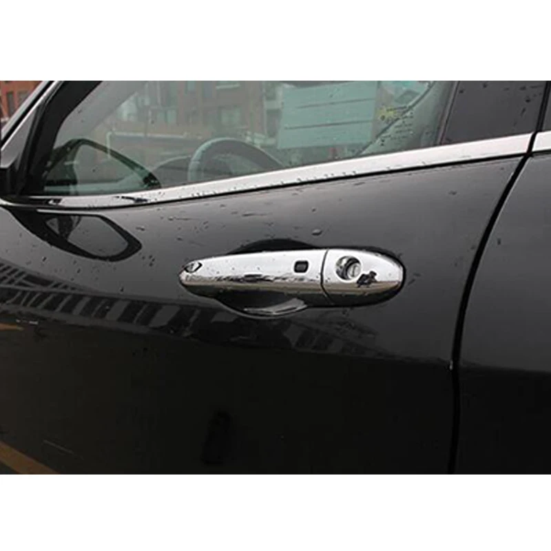 Хромированный АБС пластик для Jeep Compass 2017 2018 аксессуары защита двери автомобиля