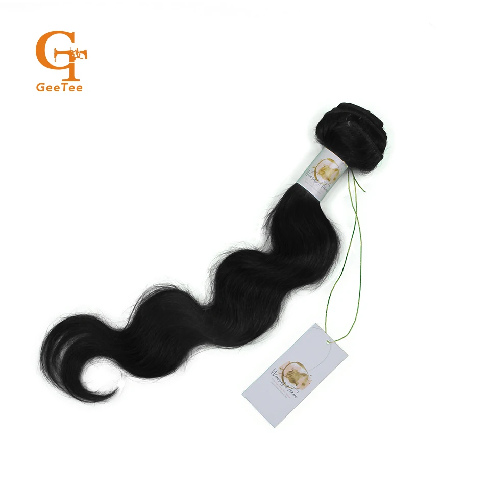 Натуральная волос Комплект упаковка бумажная бирка и наклейки-покрытие