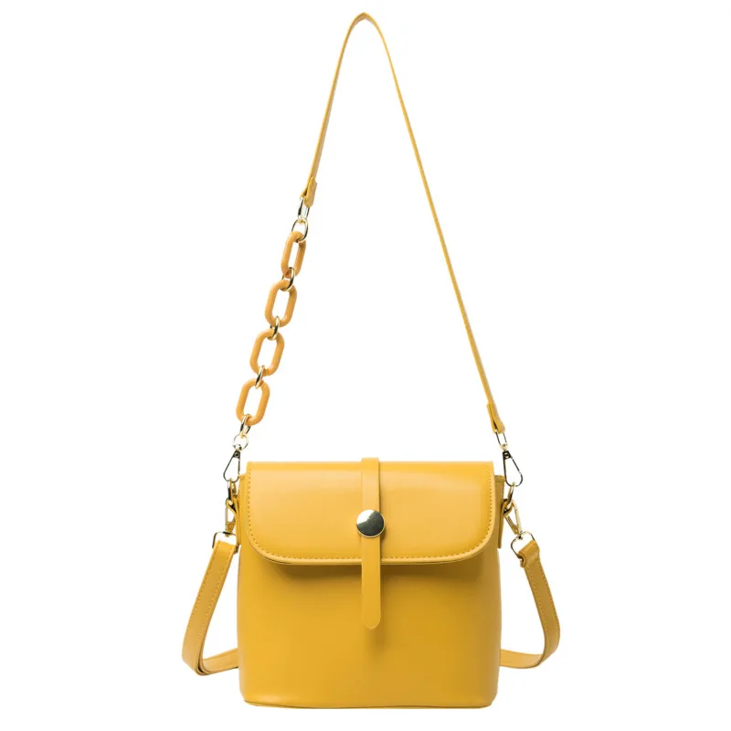 

Fashion small bag women's 2021 new simple fashion foreign style shoulder slung small square bag
