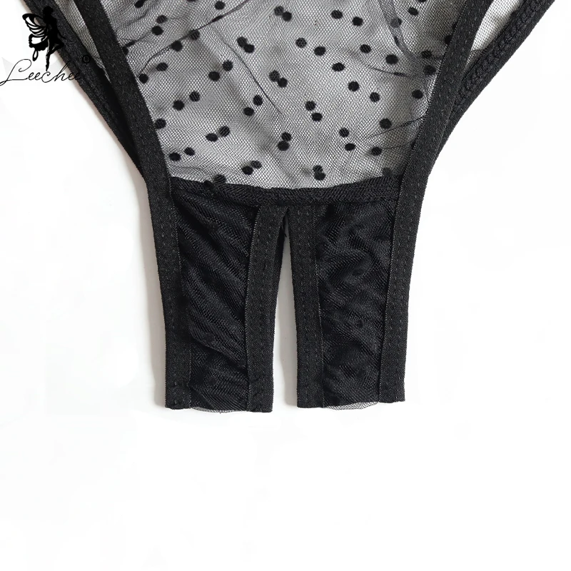 Новинка комплект нижнего белья Leechee женское сексуальное нижнее белье с открытой