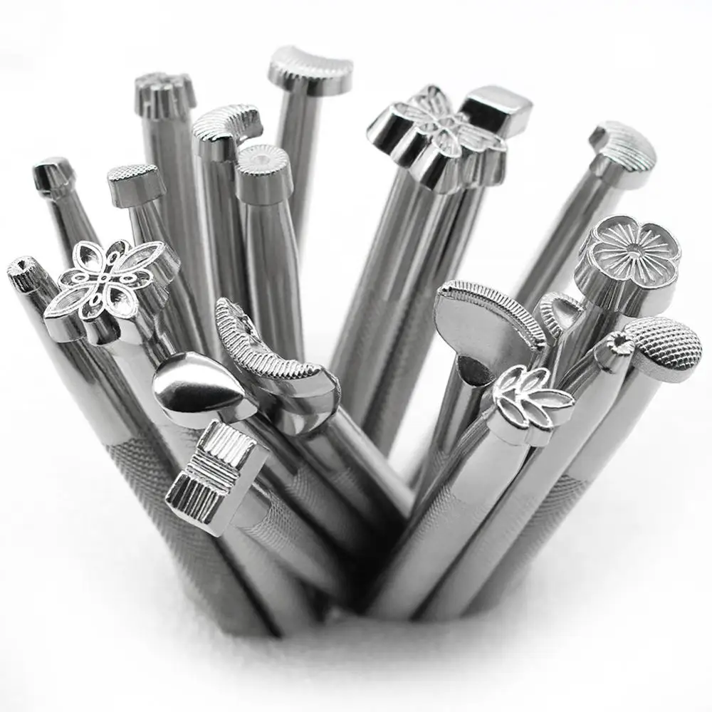 20 шт/костюм кожа резьба ручная работа седло инструменты гравировка ремесло набор