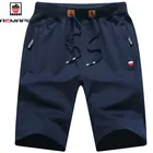 Шорты AEMAPE мужские свободного кроя, хлопок, повседневные модные брендовые, однотонные дышащие джоггеры, летние