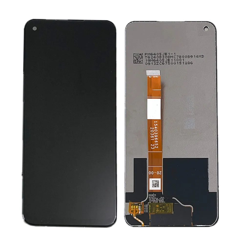 6 5 for oppo a73 5g cph2161 lcd display with frame touch panel digitizer assembly for oppo realme v5 5g lcd screen replacement free global shipping