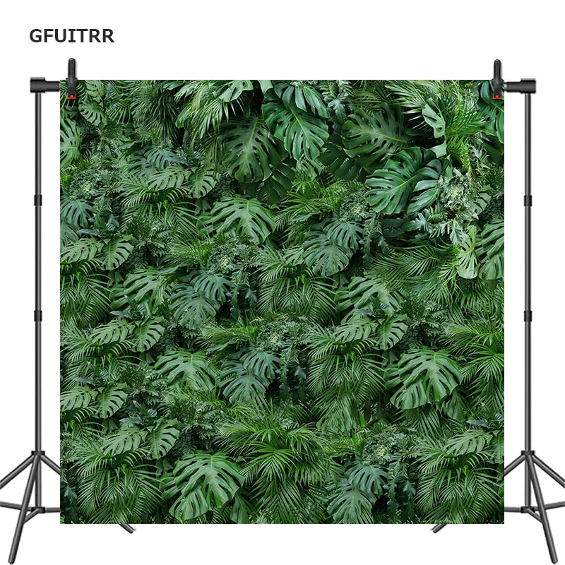 GFUITRR тропические листья фон для фотосъемки с изображением джунгли зеленый лес
