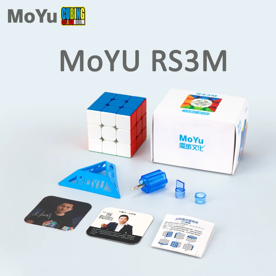 

Moyu RS3M 2020 Magic Cube Magnetic Moyu RS3 M 3x3x3 Cubo Magico CubingClassroom Professional Puzzle Cubes Toys for Children Gift