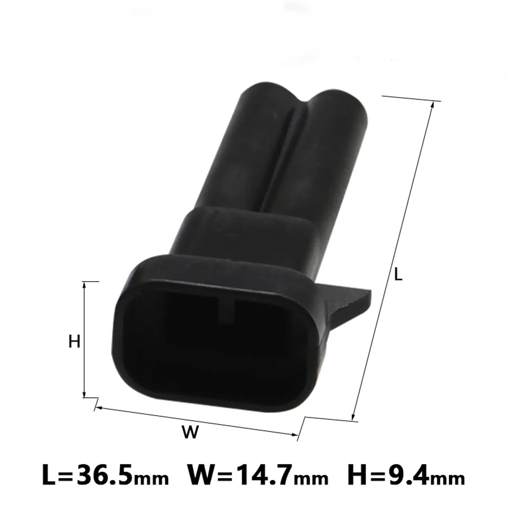 10 комплектов 2Pin Штепсель для масляной форсунки разъем распылителя топлива