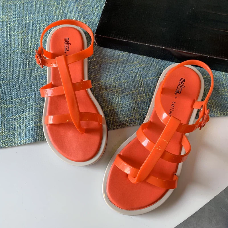 2020 New Summer Melissa Bownot Ultragirl Bow Women Rome Sandals Beach Ladies Sweet Jelly Female Shoes | Обувь