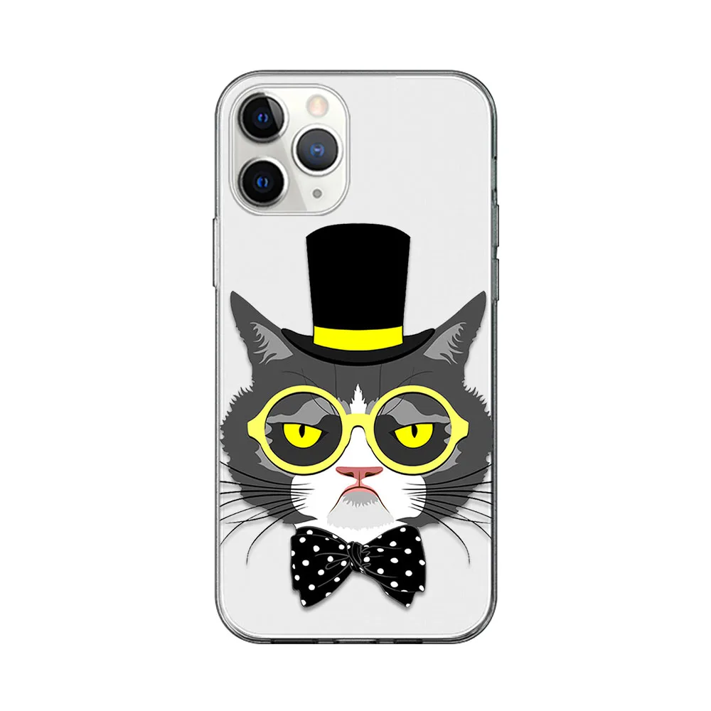 

Cartoon Owl Case For iPhone 12 11 Pro Max Cover for iPhone 12 X XR XS MAX 7 8 6 6S Plus 5S SE 2020 Soft Silicon TPU Phone Fundas