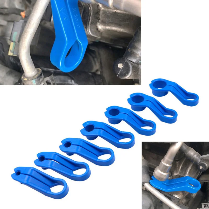 

1 Набор 7 в 1 автомобильный инструмент для отключения линии переменного тока Инструменты для удаления топливной линии инструмент для отключения топливной линии Угловой Инструмент для отключения топливной линии