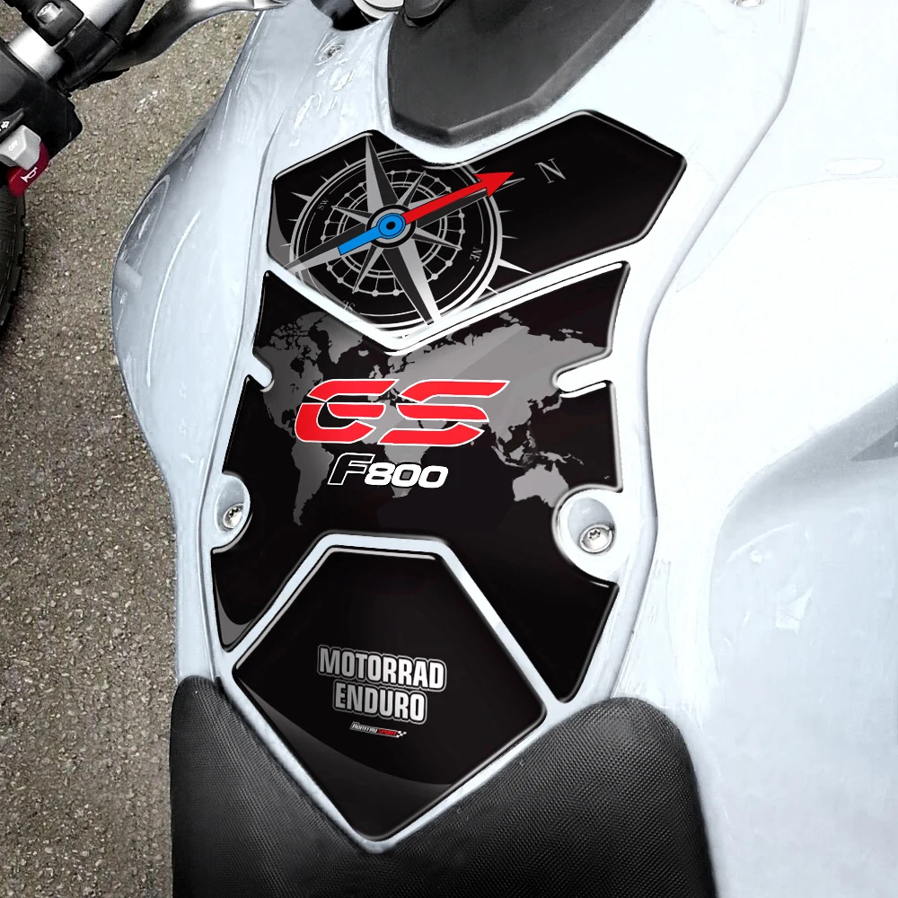 

3D F800 Gs Stickers Motorcycle Fuel Gas Tank Pad Protector Case for BMW F800GS F800 GS 2008-2012 Polyurethane Resin