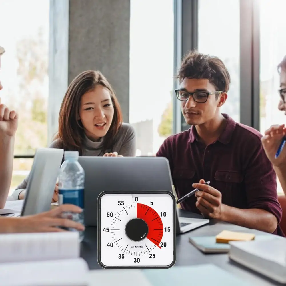 Высокое качество 60 минут визуальный таймер механический для класса или