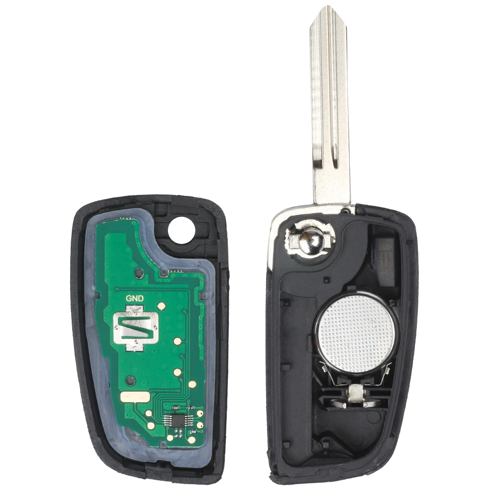 

Keyecu KBRASTU15 Modified Remote Car Key Fob 4 Buttons 315MHz ID46 for Nissan Altima 2005-2006 Armada 2005-2015 Maxima 2004-2006