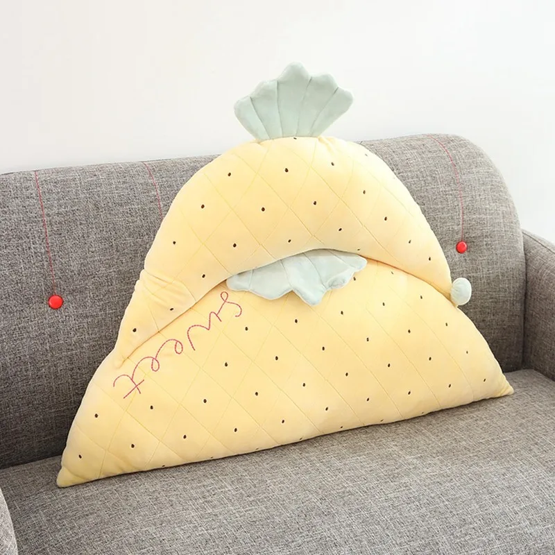 Мультяшная фруктовая u образная Подушка супер мягкая большая подушка для сиденья