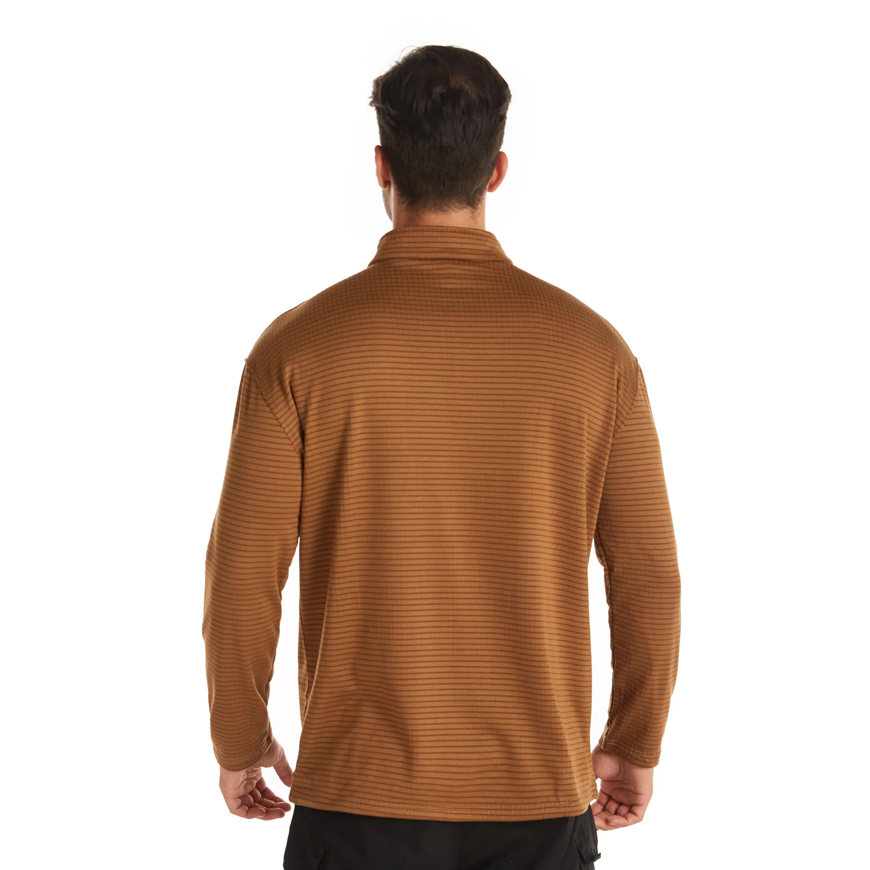 

Autumn and Winter Fleece Warm Men's Blank Slim Fit Sweaters Casual Warm Pullover Sweatshirt Stand Collar Plain Hoodie for Male