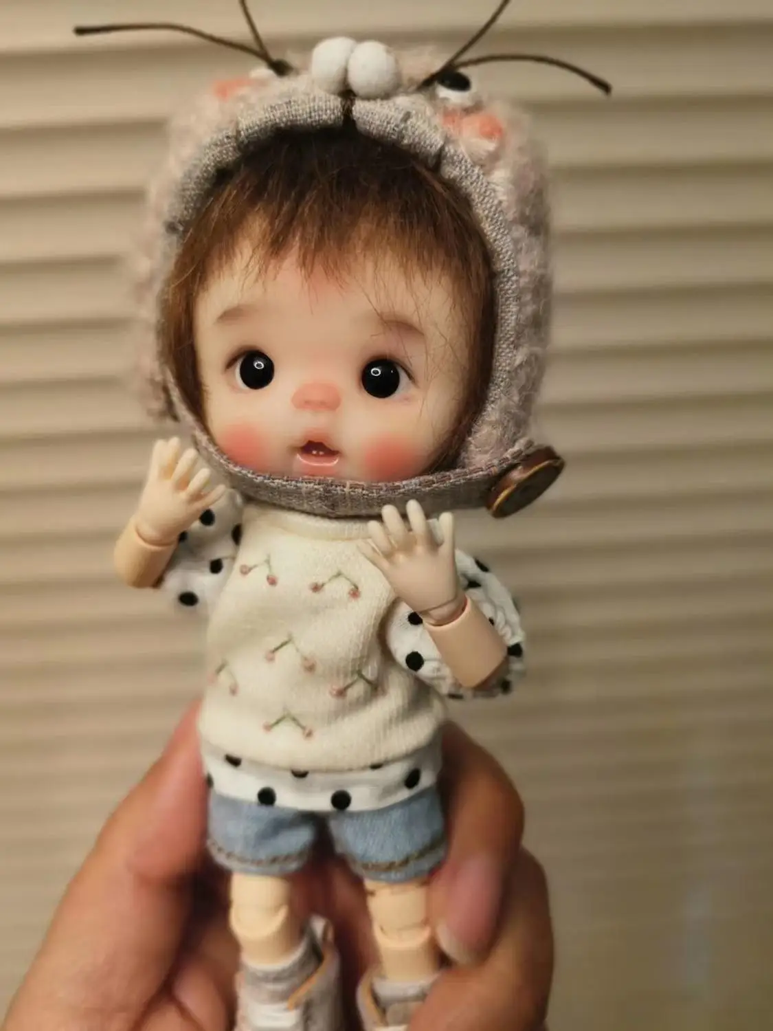 Голова куклы OB11 1/8 BJD голова OB полимерная глина для творчества 2020313|Куклы| |