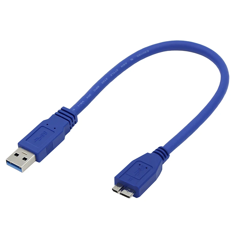 

Внешний жесткий диск HDD USB 3,0 тип A к Micro B кабель 30 см