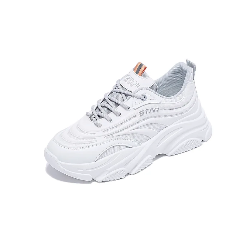 Han edition shoes female students of new fund of 2021 autumn torre shoes female ins tide increased ventilation casual shoes C