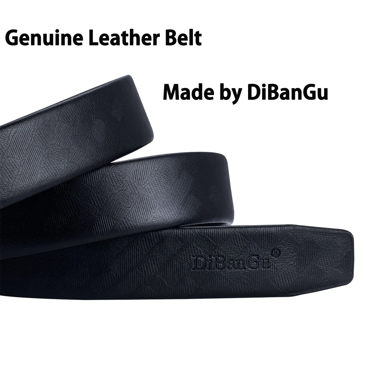 Мужской кожаный ремень без пряжки 3 5 см Широкий прочный автоматической