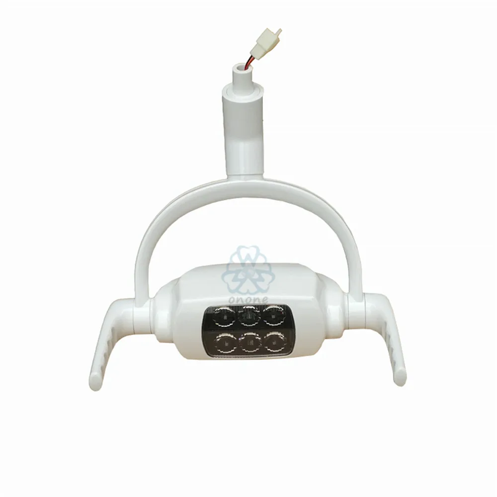 Dental operation lighting 6 LED lamp for implant for dental chair cold light shadowless Induction Lamp